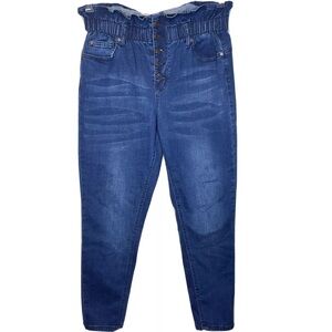 Celebrity Ace Women’s Size 13/14 Garter Waist Jeggings Denim Skinny Jeans